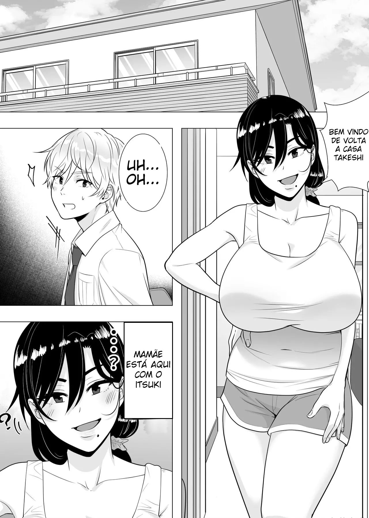 A Mãe Corajosa 3 ~ Até a Mamãe Voraz Sucumbir Ao Meu Pau Grande ~ - Foto 9