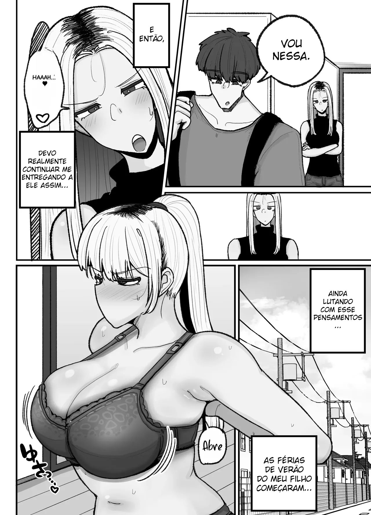 A Mãe Ex-Delinquente, Oto Miyako, Acaba se Envolvendo em um Romance Proibido com Seu Filho Único - Foto 21