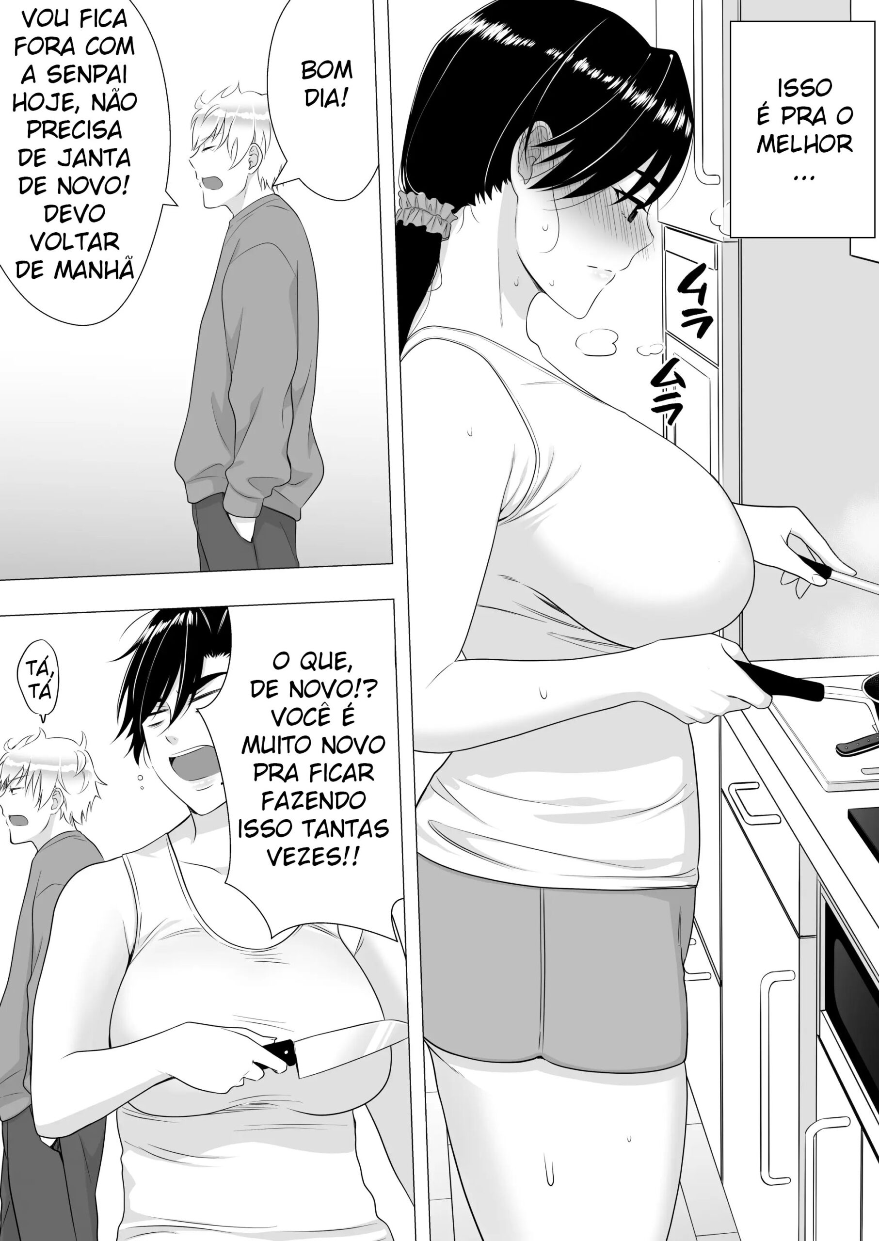 A Mãe Corajosa ~ Até a Mamãe Voraz Sucumbir Ao Meu Pau Grande ~ - Foto 40